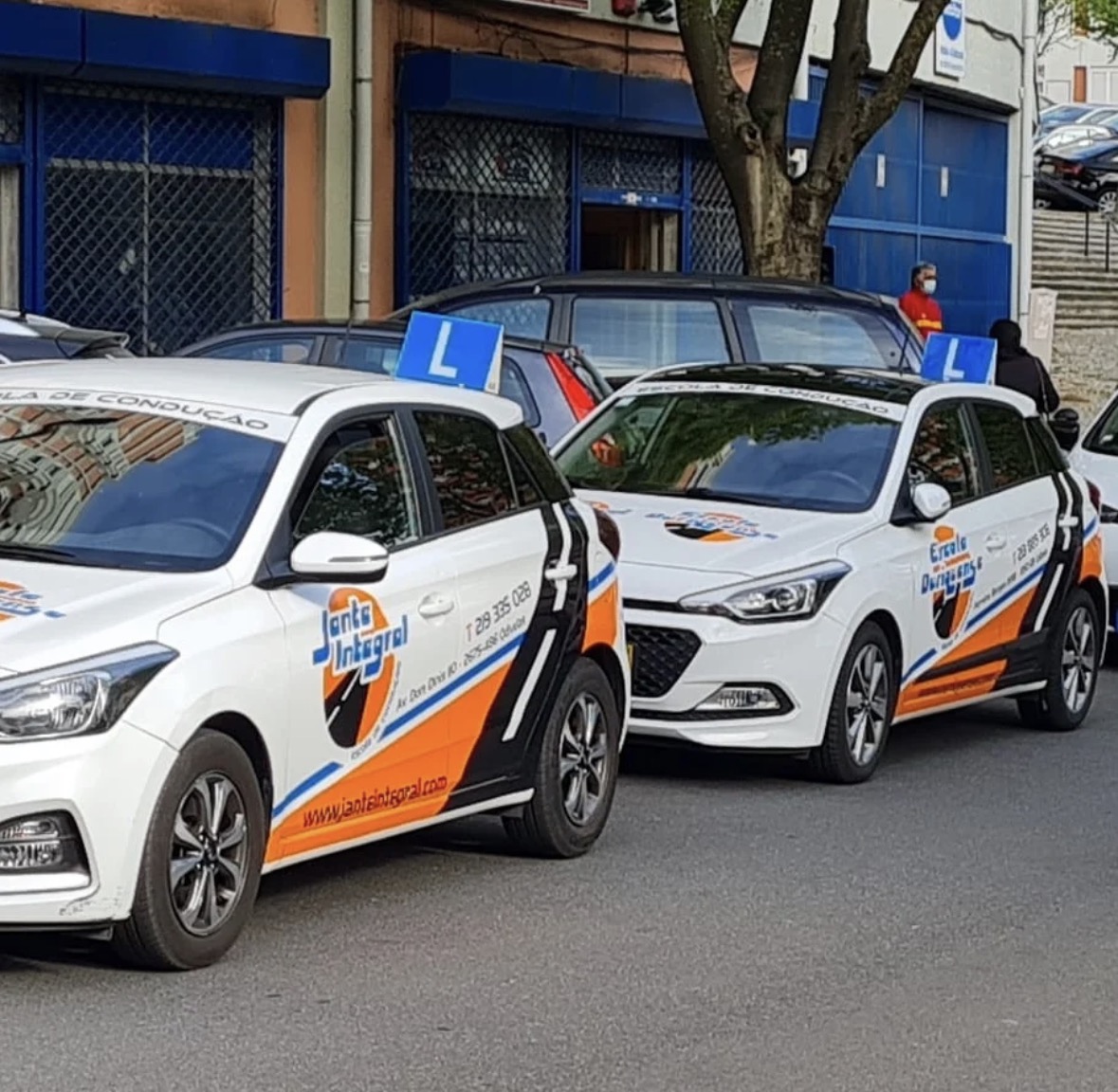Frota de viaturas de instrução da Escola de Condução Ouriquense